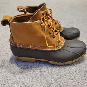 L.L. Bean Men's Bean Boots 6" Unlined